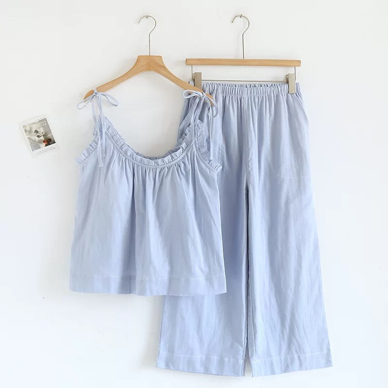 Pastel Hues Padded Nightsuit Set